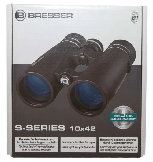 photo Bresser S-Series 10x42 Binoculars,  12