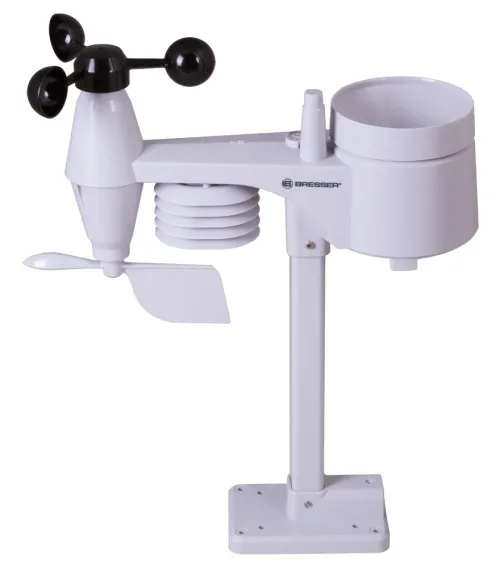 picture Bresser 5-in-1 Wi-Fi Weather Station with Colour Display, black,  8