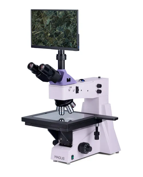 image MAGUS Metal D650 BD LCD Metallurgical Digital Microscope,  3