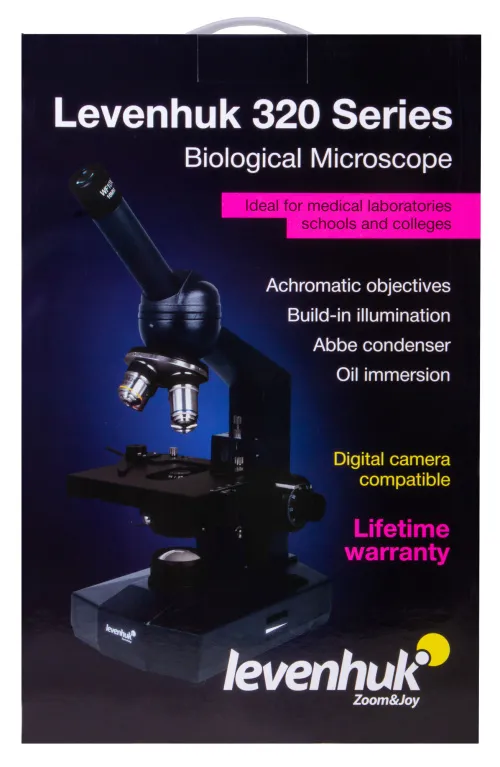 image Levenhuk 320 PLUS Biological Monocular Microscope - Exhibition Item,  18