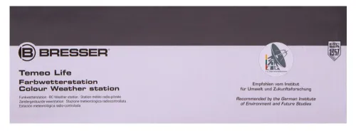 picture Bresser Temeo Life Weather Station with Color Display, black,  12