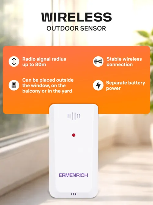 photograph Ermenrich Report WR20 Weather Station,  15