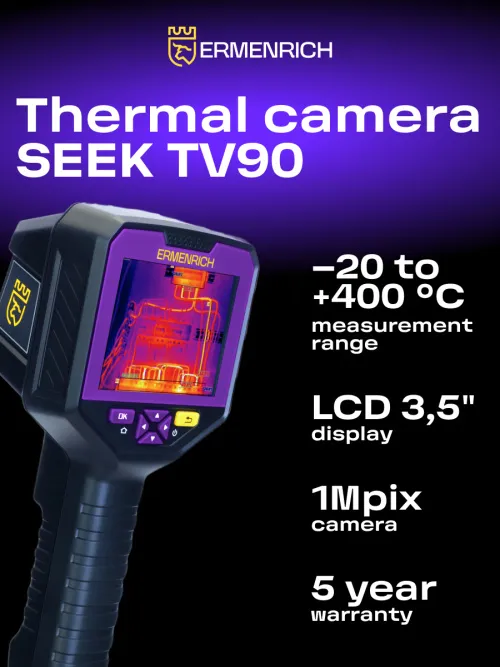 photo Ermenrich Seek TV90 Thermal Camera,  9