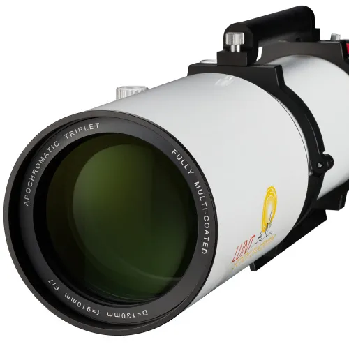 photograph LUNT LS130THa/B1800 H-alpha Solar Telescope,  3