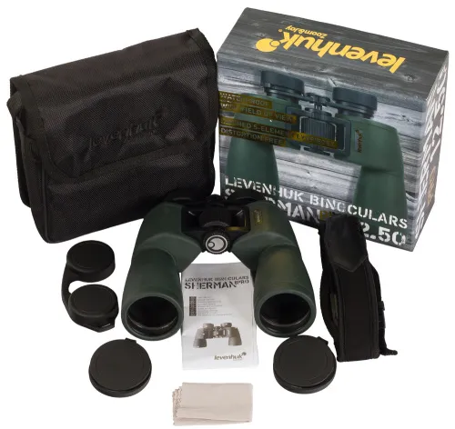 image Levenhuk Sherman PRO 12x50 Binoculars - Exhibition Item,  7