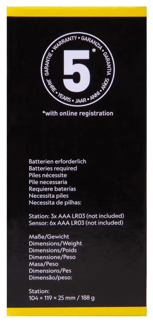 picture Bresser National Geographic Thermo-Hygrometer 4 Measurement Results, black,  13