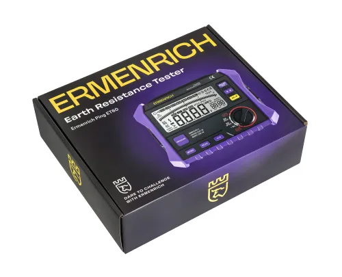 photo Ermenrich Ping ET60 Earth Resistance Tester,  9