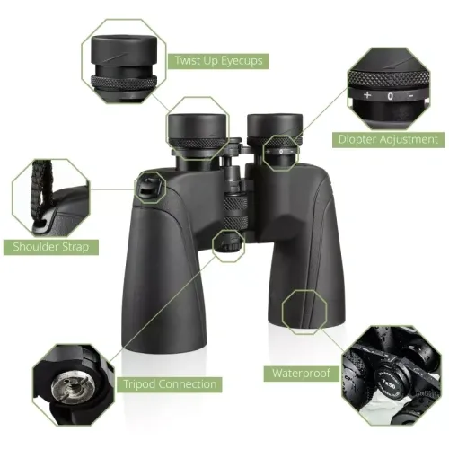 photograph Bresser Corvette 7x50 Binoculars,  3