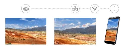 picture Levenhuk Kelvin Snap 8x25 Digital Photomonocular,  7