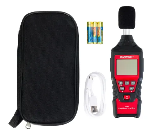 image Ermenrich Seek DS40 Digital Sound Level Meter,  7