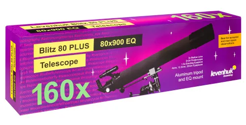 photo Levenhuk Blitz 80 PLUS Telescope - Exhibition Item,  11