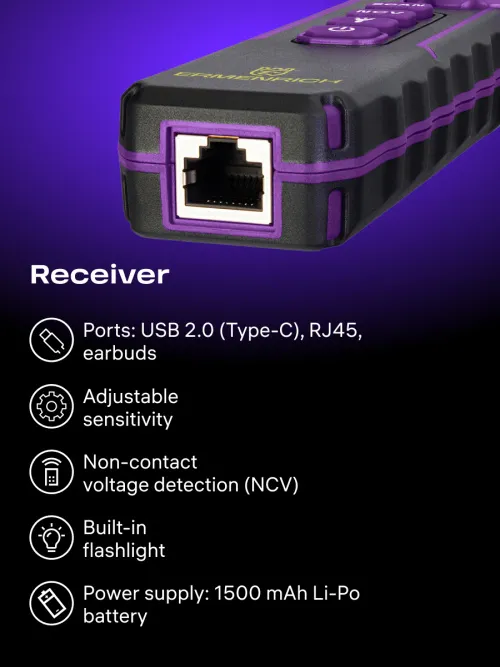 image Ermenrich NetGeeks NP60 Optical Wire Tracker,  17