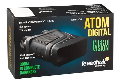 picture Levenhuk Atom Digital DNB200 Night Vision Binoculars - Exhibition Item,  10