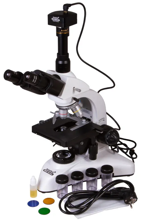 picture Levenhuk MED D20T Digital Trinocular Microscope,  2