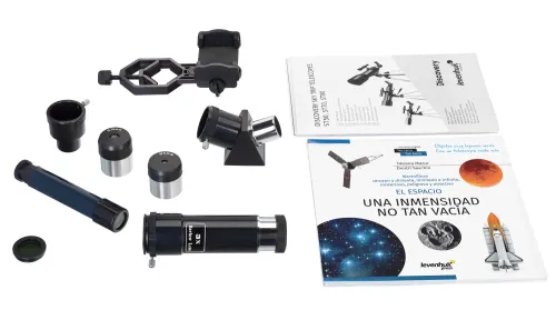 picture Levenhuk Discovery Sky Trip ST50 Telescope with book,  4
