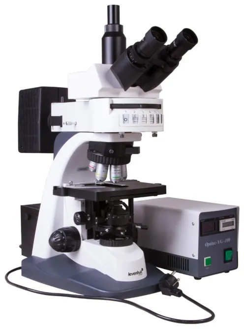 image Levenhuk MED PRO 600 Fluo Microscope,  2