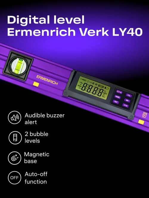 image Ermenrich Verk LY40 Digital Level,  10