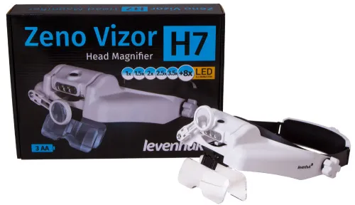 photo Levenhuk Zeno Vizor H7 Head Magnifier,  10