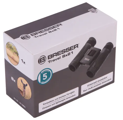 photograph Bresser Travel 8x21 Binoculars,  8