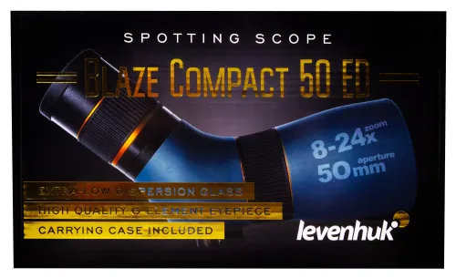 photograph Levenhuk Blaze Compact 50 ED Spotting Scope,  18