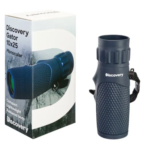 photograph Levenhuk Discovery Gator 10x25 Monocular,  9