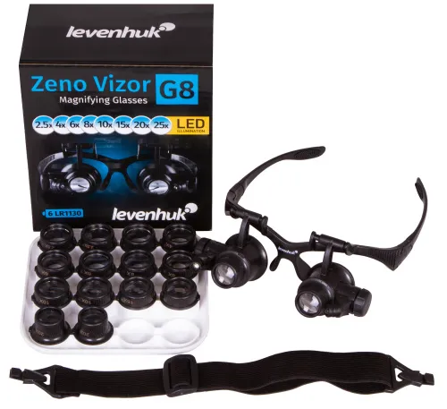 image Levenhuk Zeno Vizor G8 Magnifying Glasses - Exhibition Item,  2