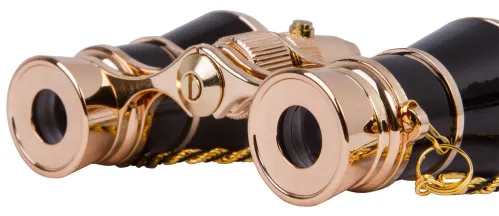 photo Levenhuk Broadway 325F Opera Glasses (with LED light and chain),  12