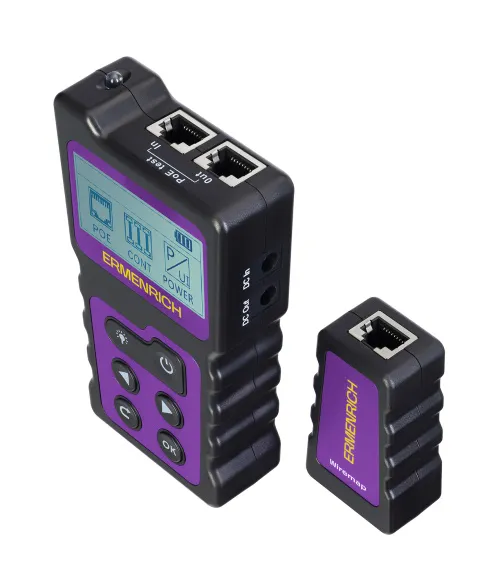 picture Ermenrich NetGeeks NP25 PoE Tester,  7