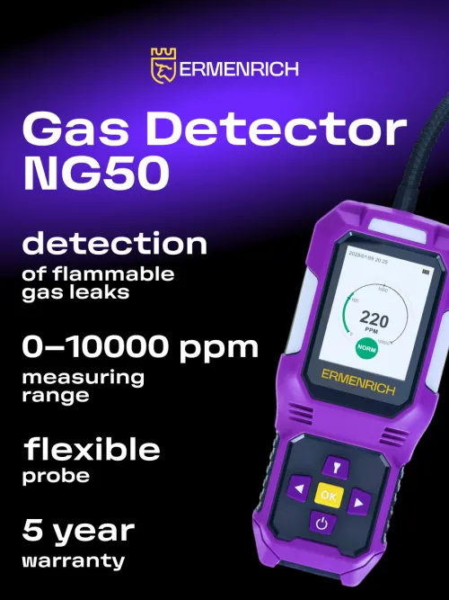 photo Ermenrich NG50 Gas Detector,  8
