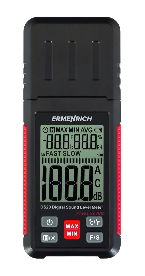 image Ermenrich Seek DS20 Digital Sound Level Meter,  4