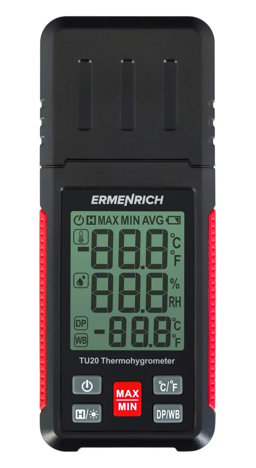image Ermenrich Wett TU20 Thermohygrometer,  4