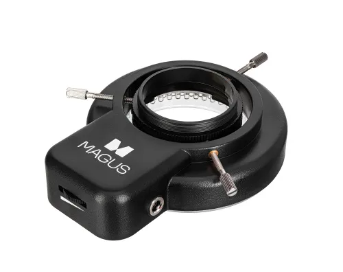 picture MAGUS LED 144A Ring Light with a Threaded Adapter,  3