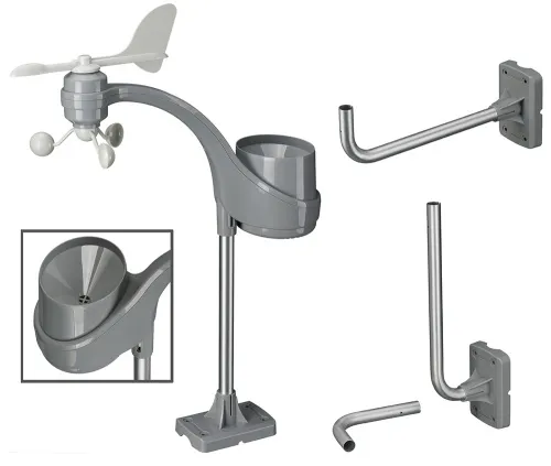 photo Bresser ClimaTemp XXL Weather Station, wooden look,  10