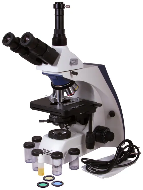 photo Levenhuk MED 35T Trinocular Microscope,  2