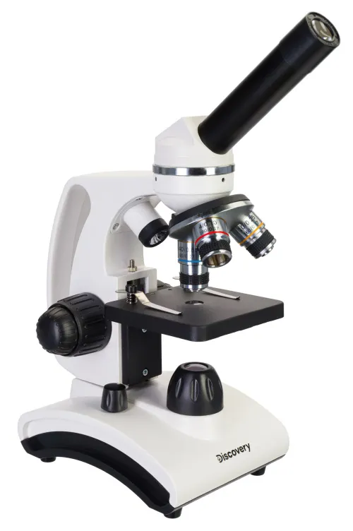 photo Levenhuk Discovery Femto Polar Microscope with book,  6