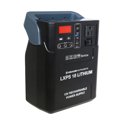photograph Meade LXPS 18 Portable Power Supply,  3