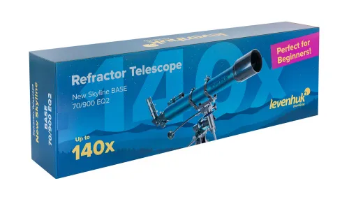 image Levenhuk New Skyline BASE 70/900 EQ2 Telescope,  13