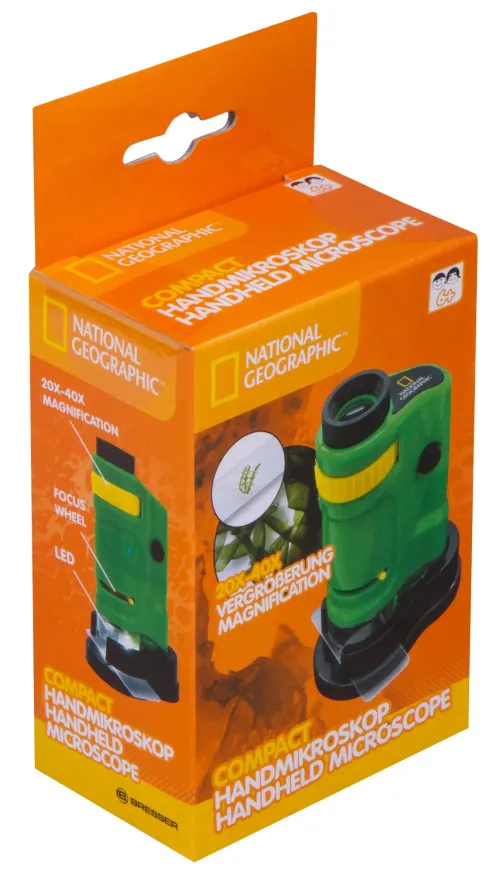 picture Bresser National Geographic 20–40x Handheld Microscope,  10