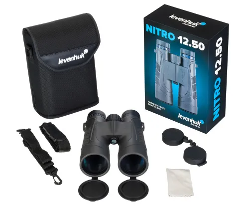 picture Levenhuk Nitro 12x50 Binoculars - Exhibition Item,  3