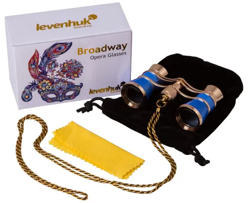 photo Levenhuk Broadway 325C Opera Glasses with Chain,  2