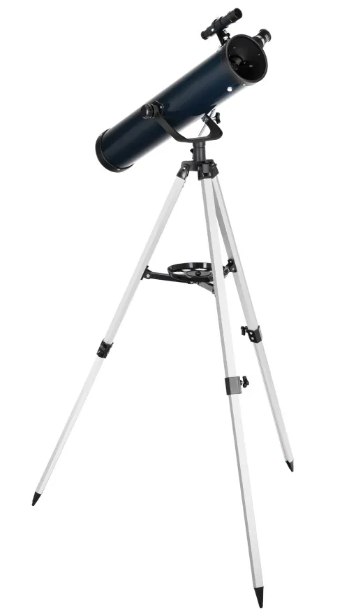 picture Levenhuk Discovery Spark Travel 76 Telescope with book,  10