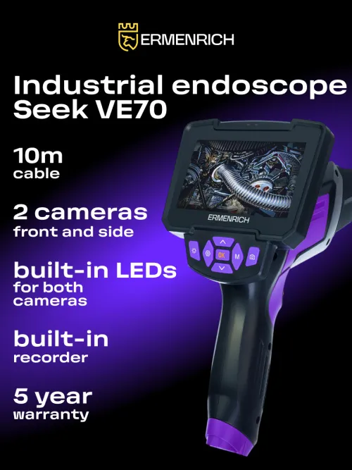photo Ermenrich Seek VE70 Industrial Endoscope,  15