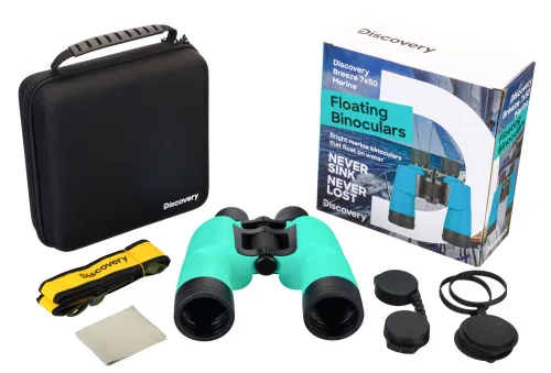 photograph Levenhuk Discovery Breeze 7x50 Floating Binoculars,  4