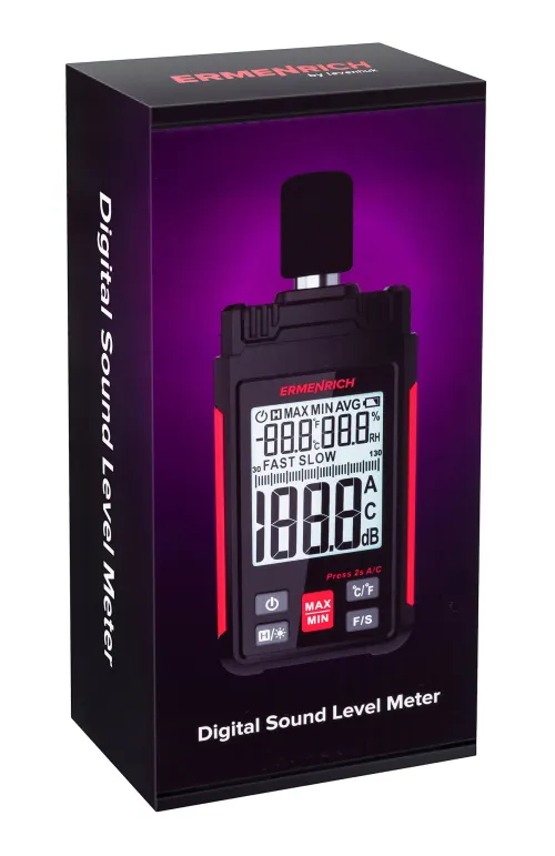 image Ermenrich Seek DS20 Digital Sound Level Meter,  9
