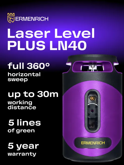 photo Ermenrich PLUS LN40 Laser Level,  9