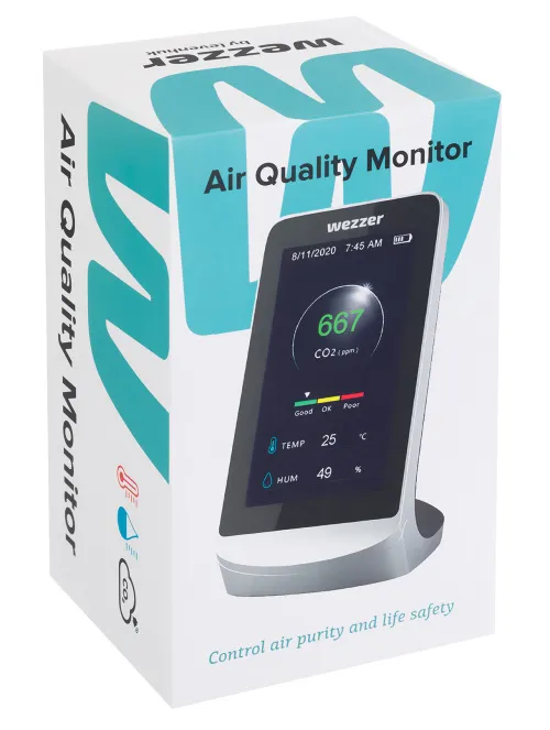 photograph Levenhuk Wezzer Air MC60 Air Quality Monitor,  7