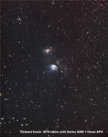 photograph Meade Series 6000 80mm ED Triplet APO Refractor OTA,  4
