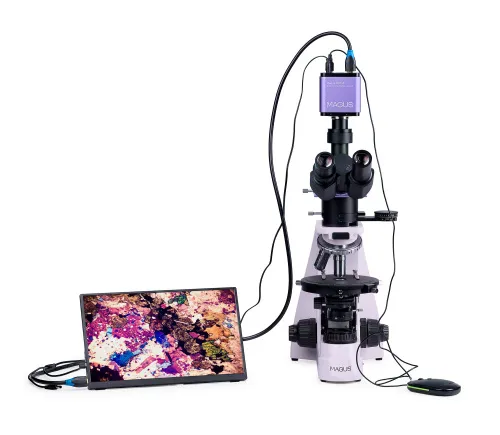 picture MAGUS Pol D800 LCD Polarizing Digital Microscope,  6