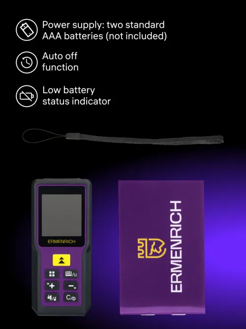 picture Ermenrich Reel PRO GM60 Laser Meter,  10