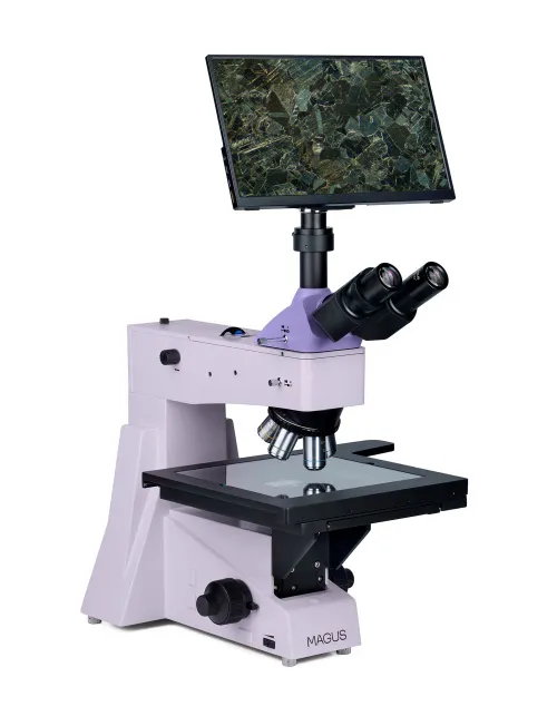 image MAGUS Metal D650 BD LCD Metallurgical Digital Microscope,  4